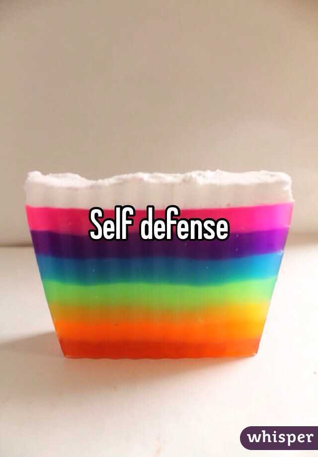 Self defense 