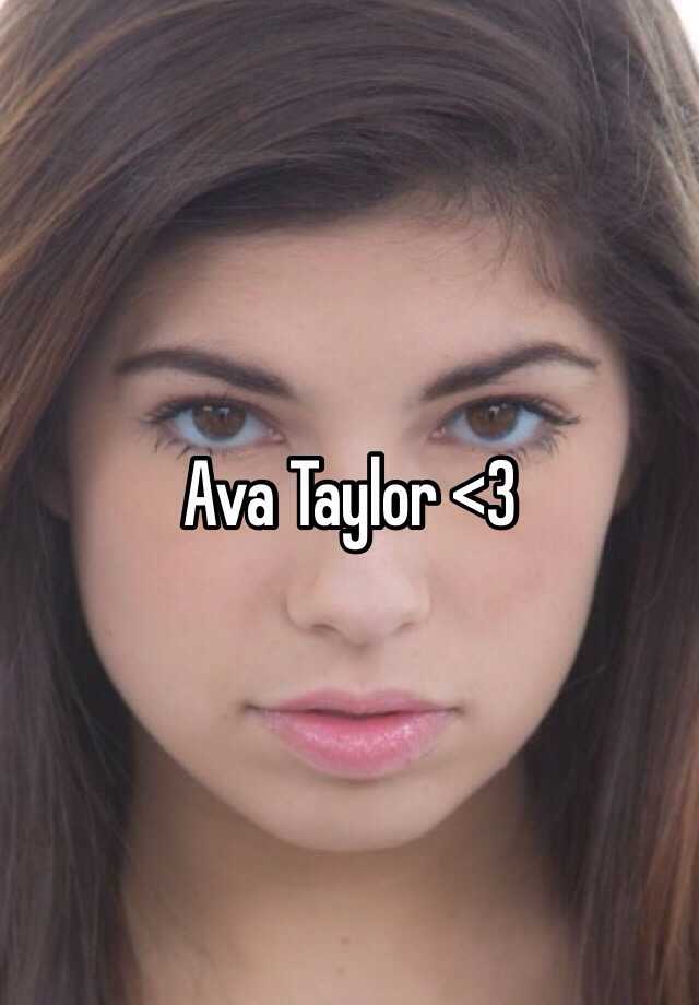 Ava Taylor