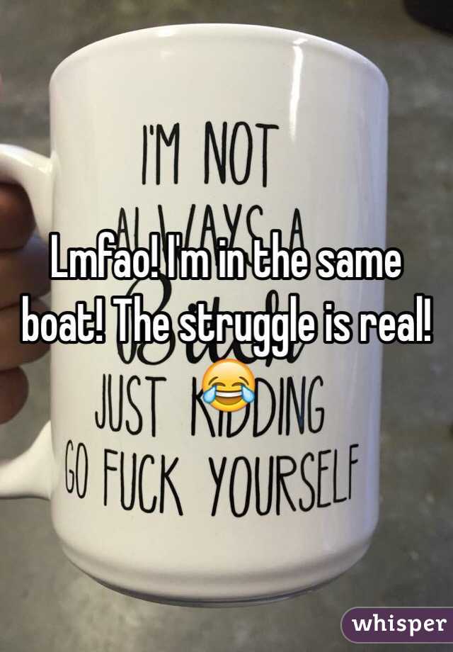Lmfao! I'm in the same boat! The struggle is real! 😂