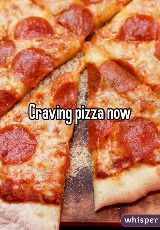 Craving pizza now 
