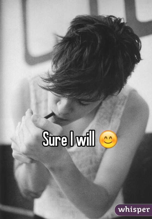 sure-i-will