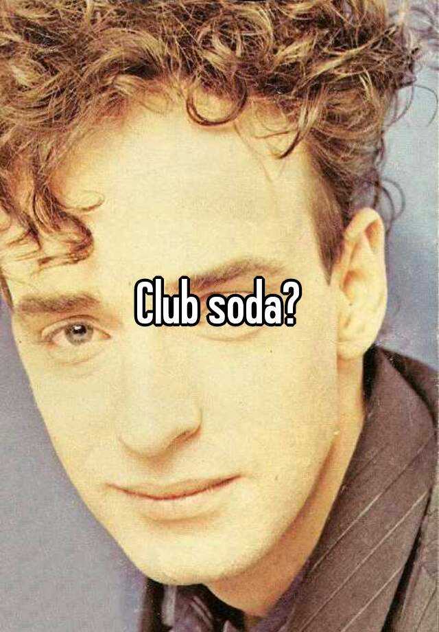 Spanish For Club Soda