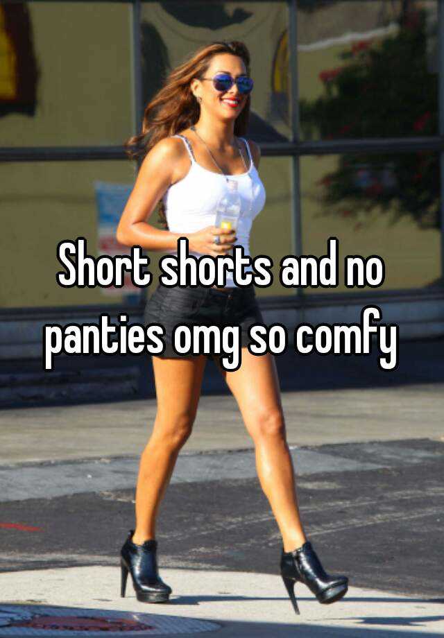 No Panties Shorts 65