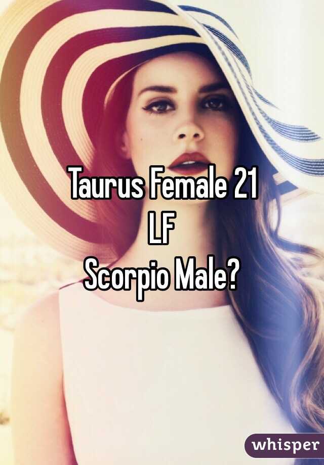 Taurus Female 21
LF
Scorpio Male?