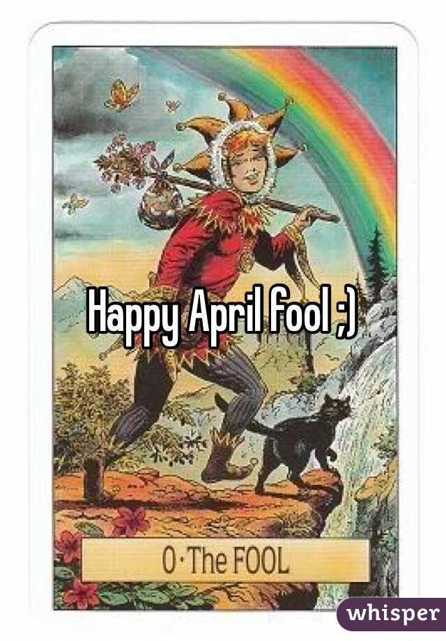 Happy April fool ;)