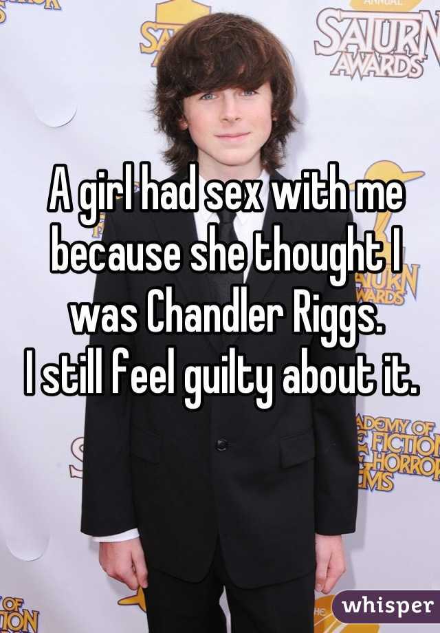 A girl had sex with me because she thought I was Chandler Riggs. 
I still feel guilty about it. 
