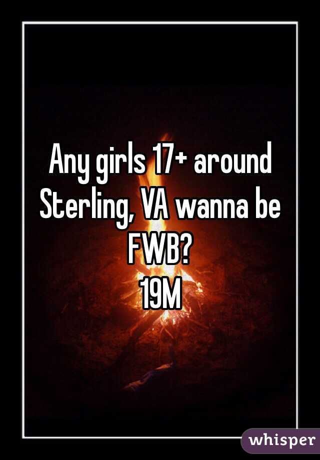 Any girls 17+ around Sterling, VA wanna be FWB?
19M
