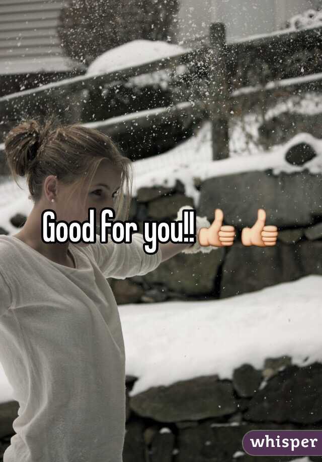 Good for you!!👍👍