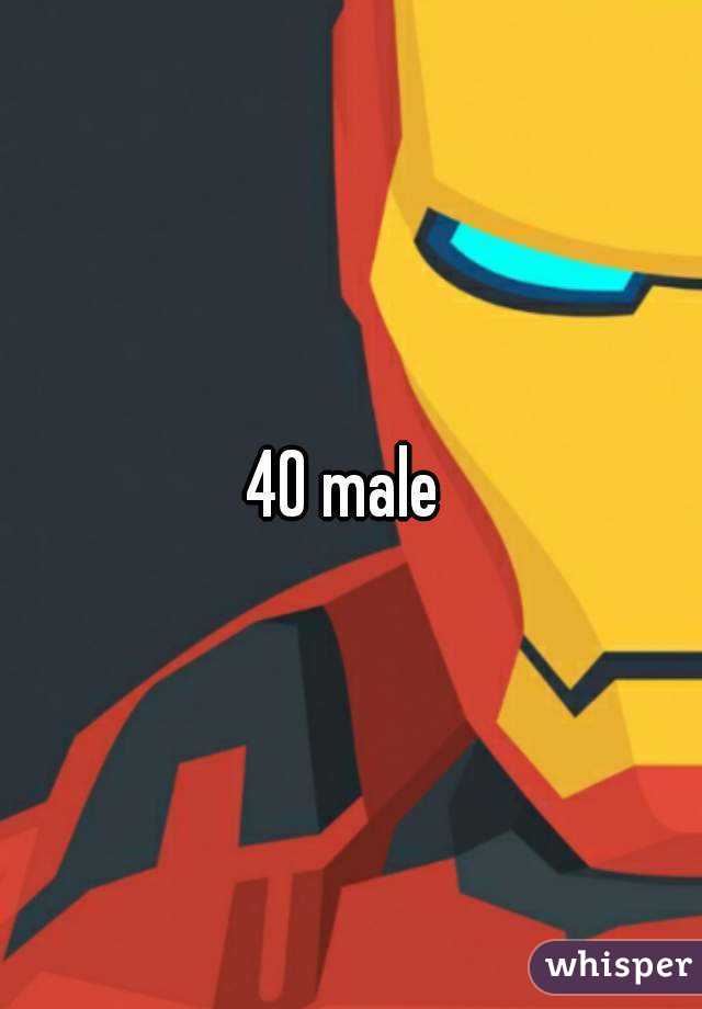 40 male 