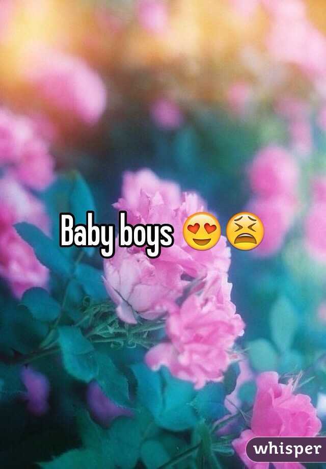 Baby boys 😍😫