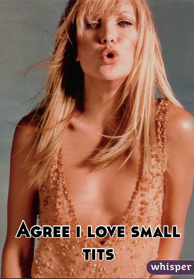 Agree i love small tits 