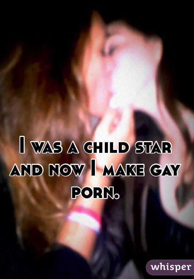 I was a child star and now I make gay porn. 