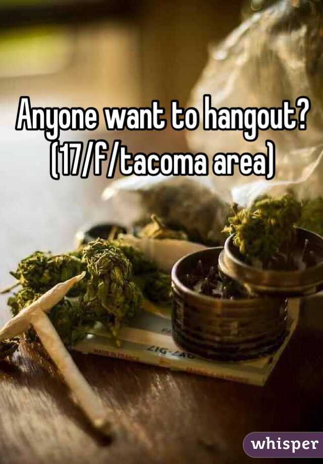 Anyone want to hangout? 
(17/f/tacoma area)