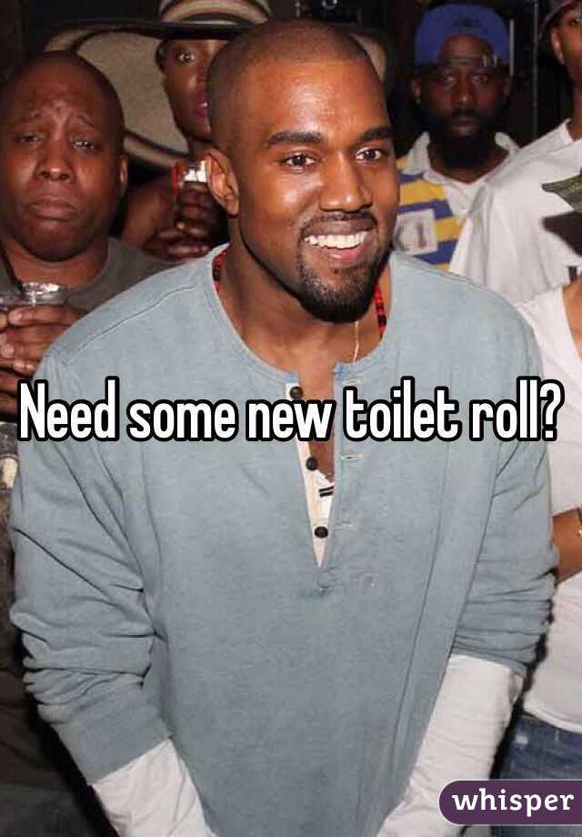 Need some new toilet roll? 
