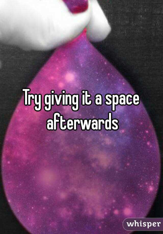 Try giving it a space afterwards