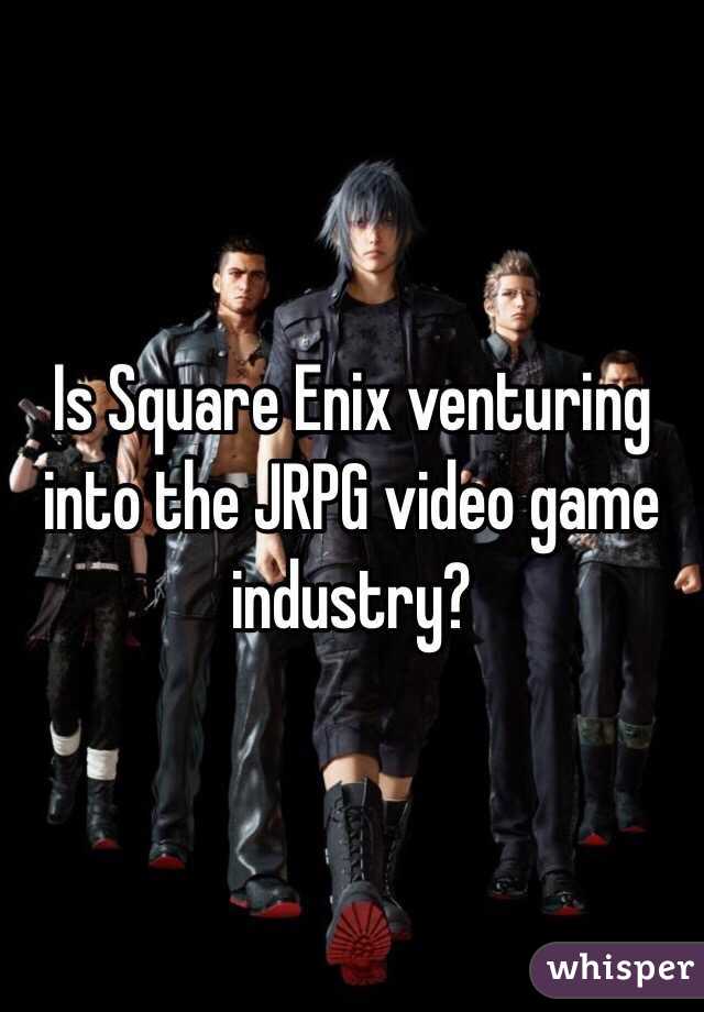 Is Square Enix venturing into the JRPG video game industry?