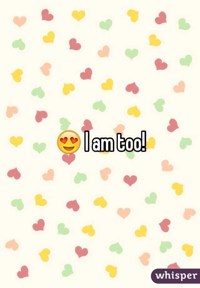 😍 I am too!