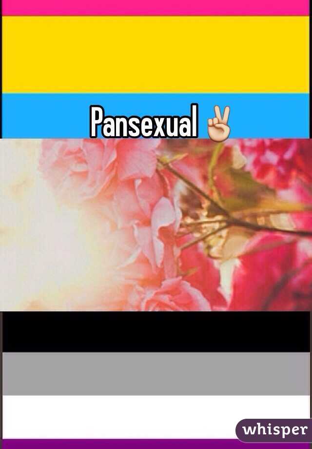 Pansexual✌️