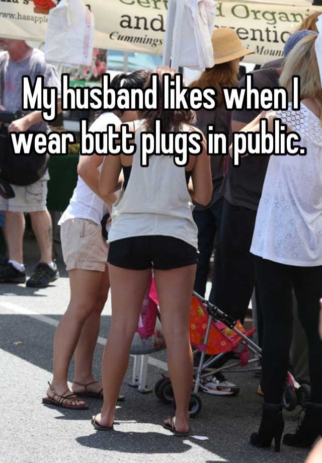Wearing Butt Plug In Public 47