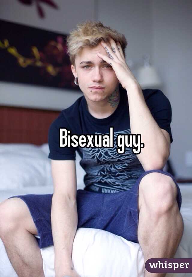 Bisexual guy.