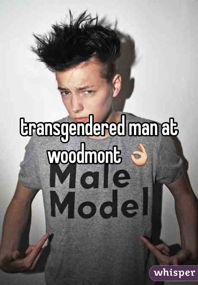 transgendered man at woodmont 👌