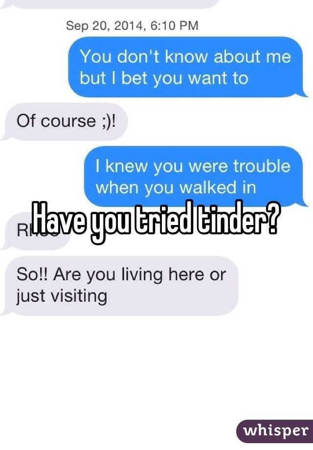 Have you tried tinder? 