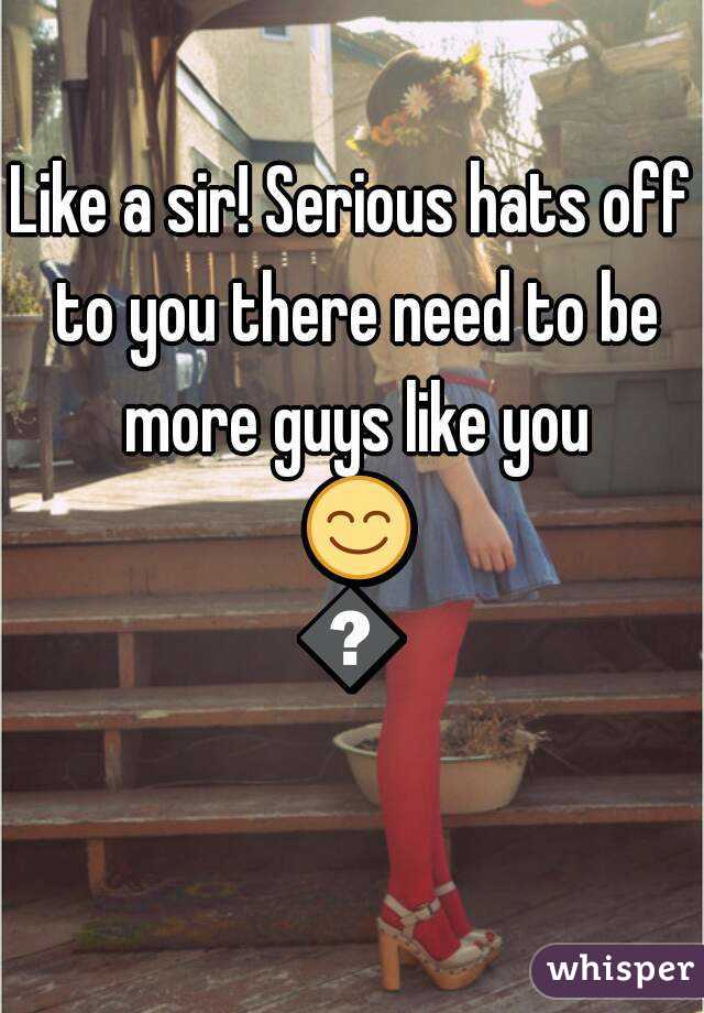 Like a sir! Serious hats off to you there need to be more guys like you 😊😊