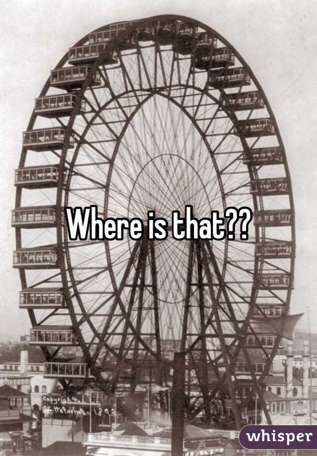 Where is that??