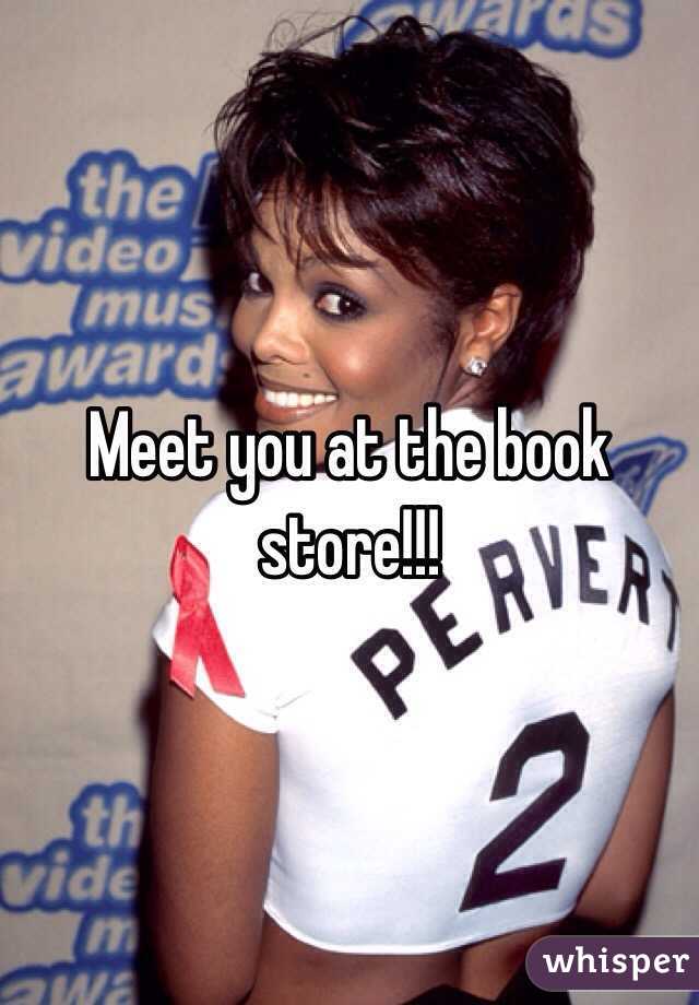 Meet you at the book store!!!