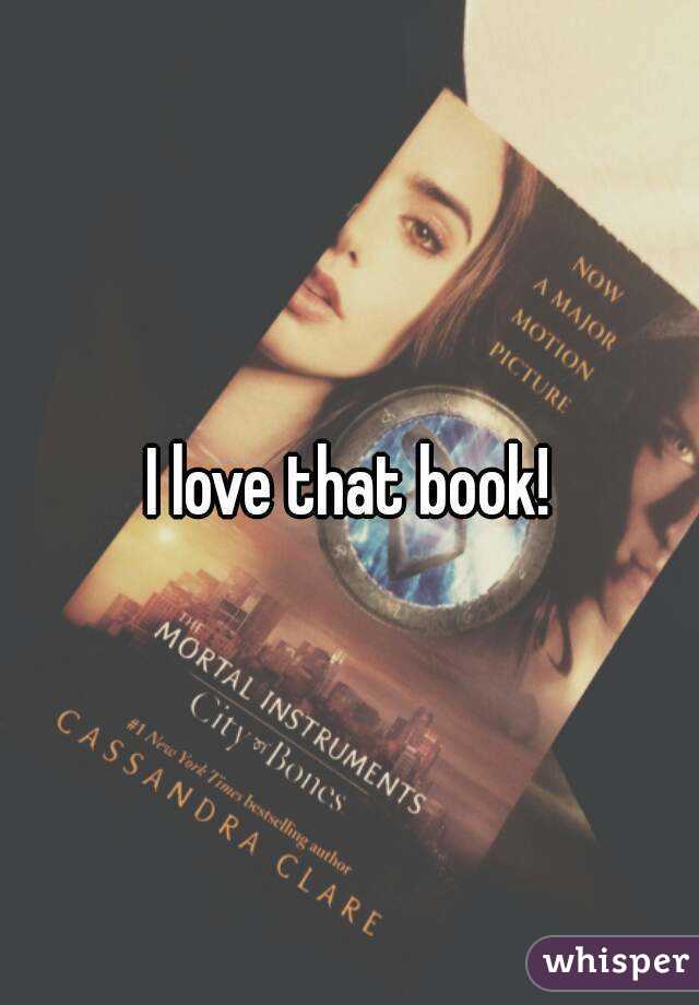 I love that book!