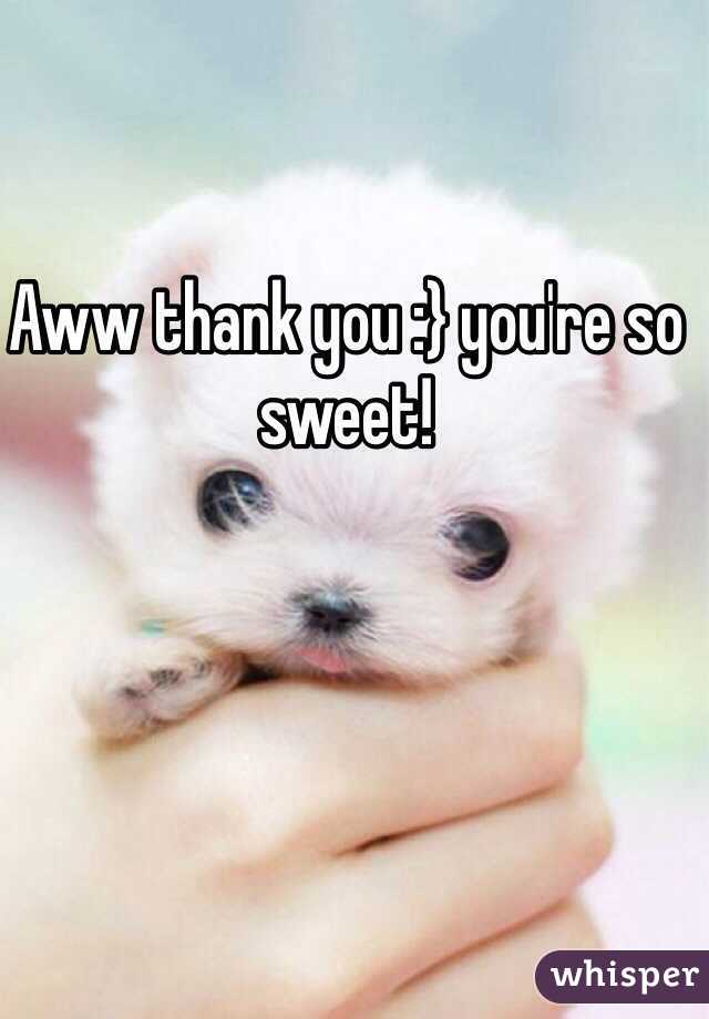 Aww thank you :} you're so sweet!