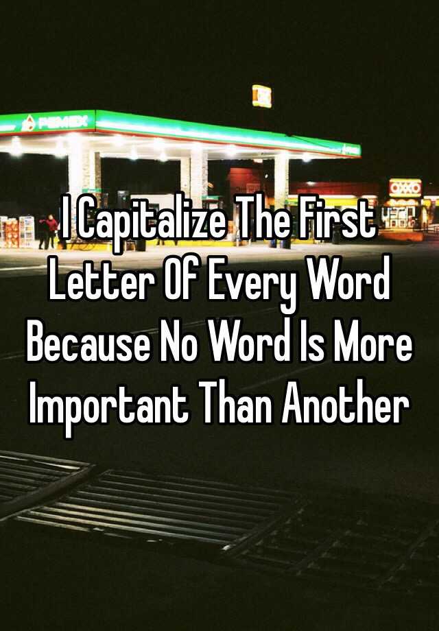 How To Make First Letter Of Every Word Capital In Word