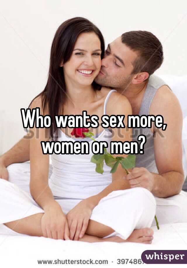 Who Wants Sex More Men Or Women 13