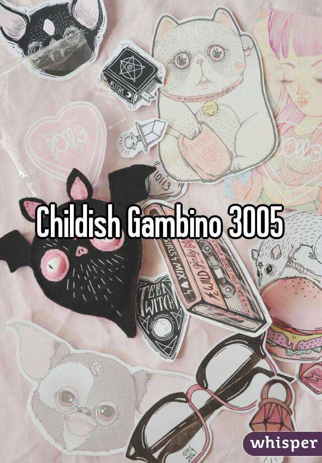 Childish Gambino 3005