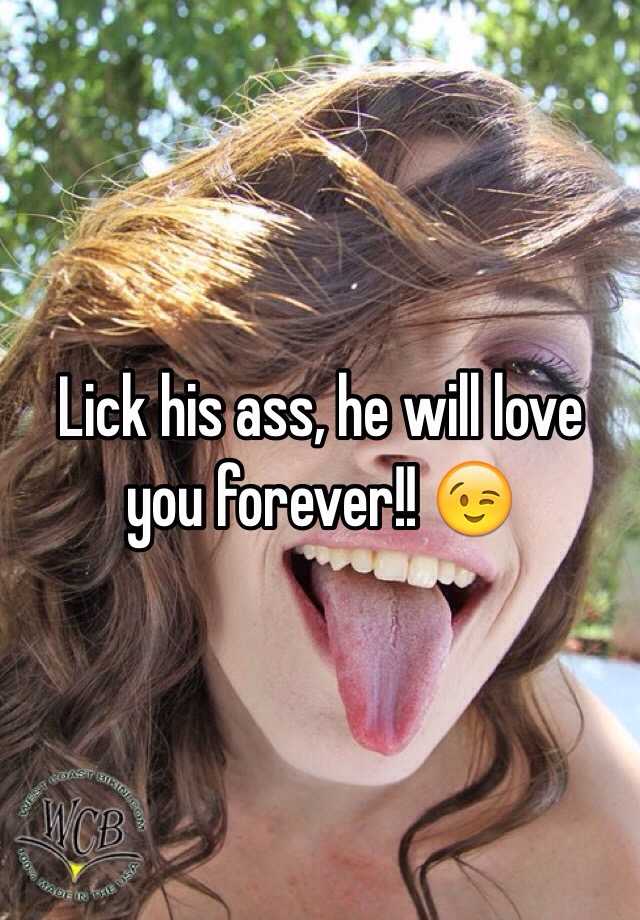 Lick His Ass