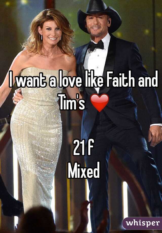 I want a love like Faith and Tim's ❤

21 f
Mixed 


