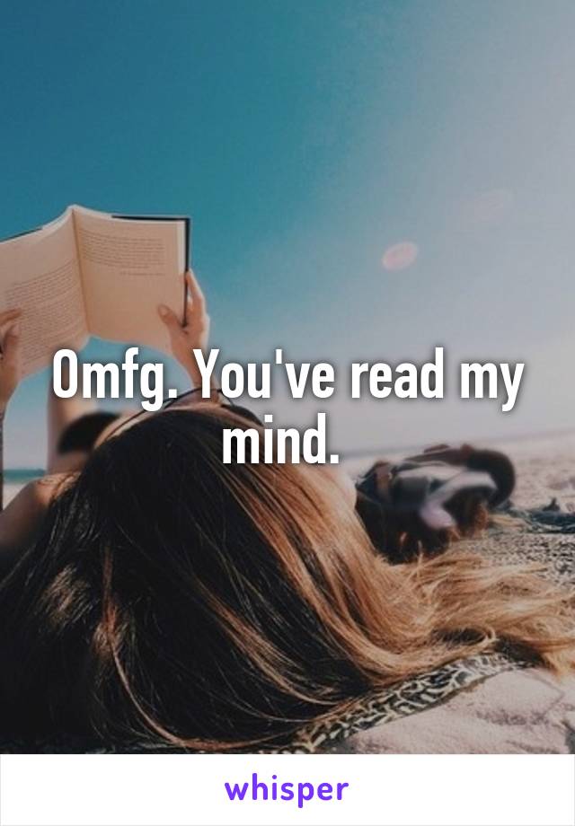 Omfg. You've read my mind. 