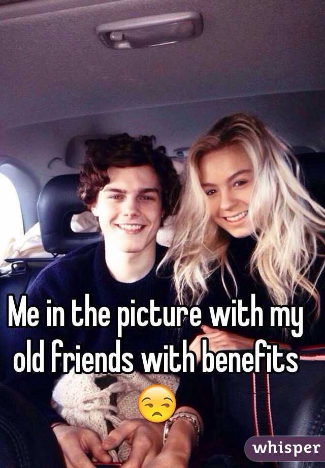 Me in the picture with my old friends with benefits 😒