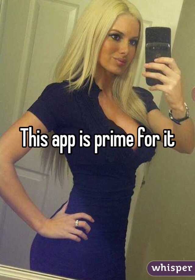 This app is prime for it 