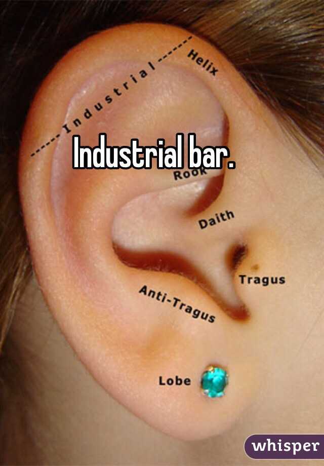 Industrial bar. 
