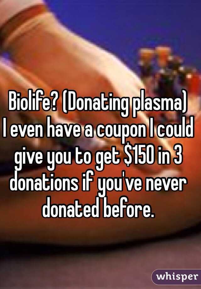 Biolife? (Donating plasma)
I even have a coupon I could give you to get $150 in 3 donations if you've never donated before. 