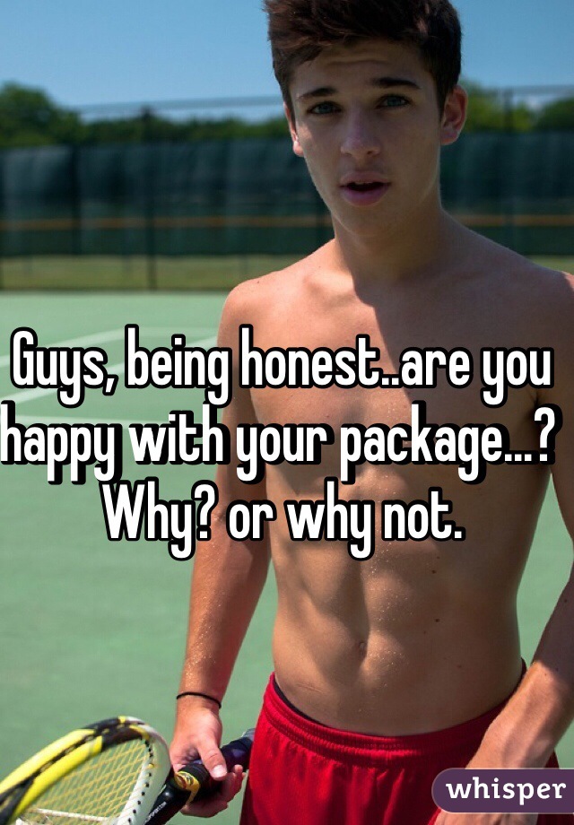 Guys, being honest..are you happy with your package...? Why? or why not. 