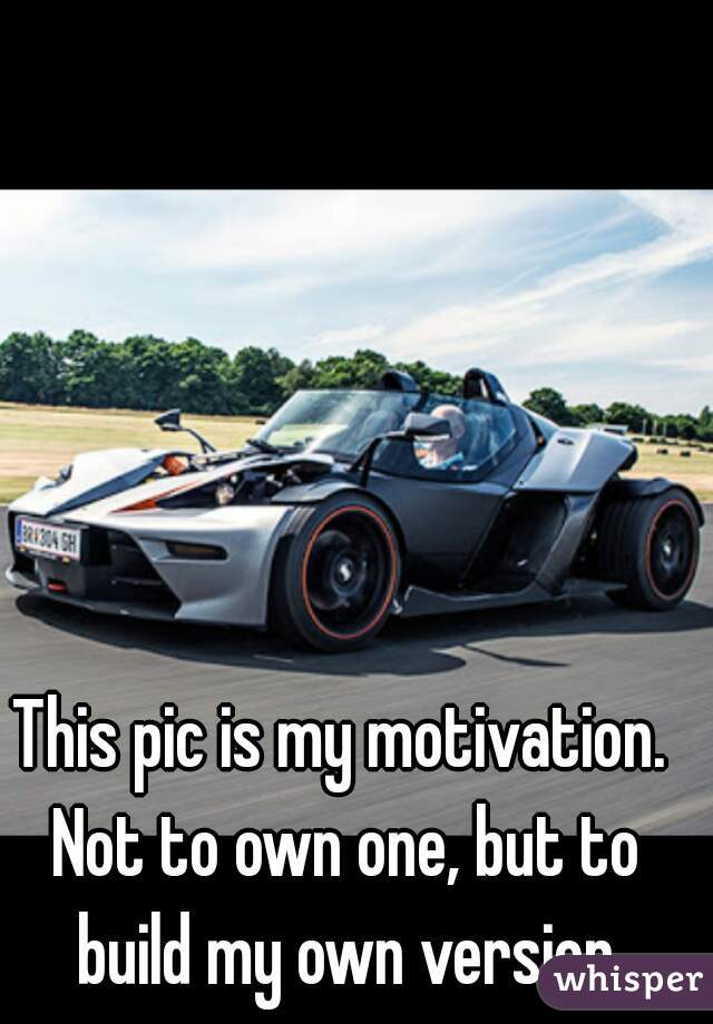 This pic is my motivation. Not to own one, but to build my own version