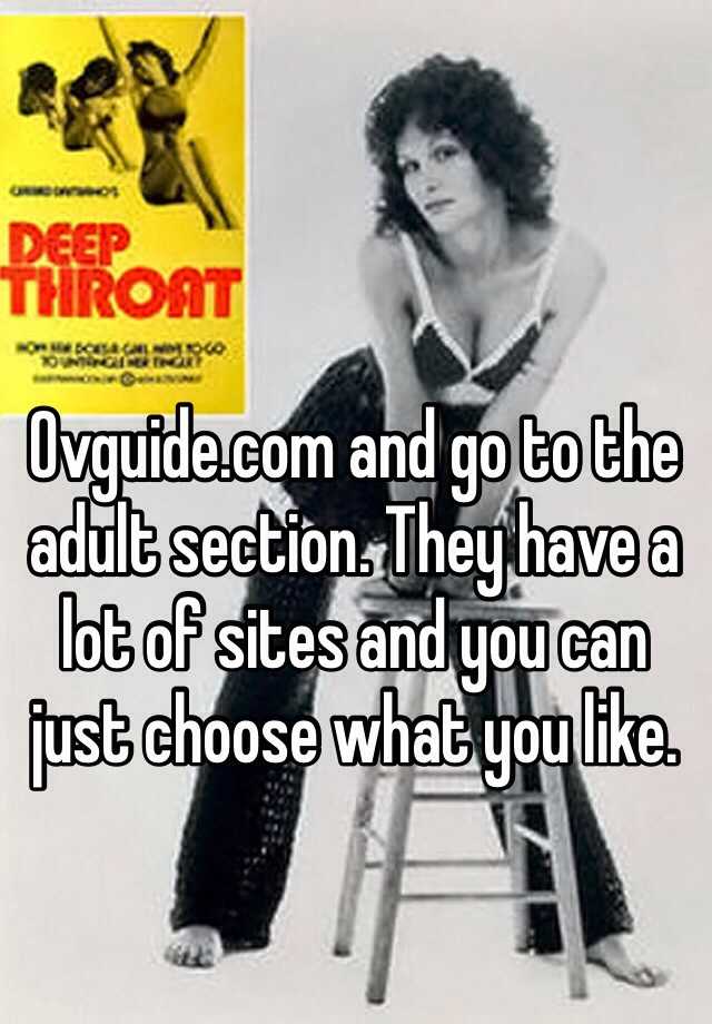 Ovguide-Adult Section