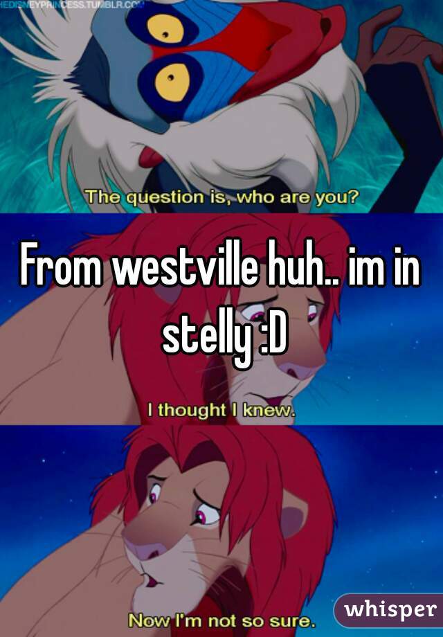 From westville huh.. im in stelly :D