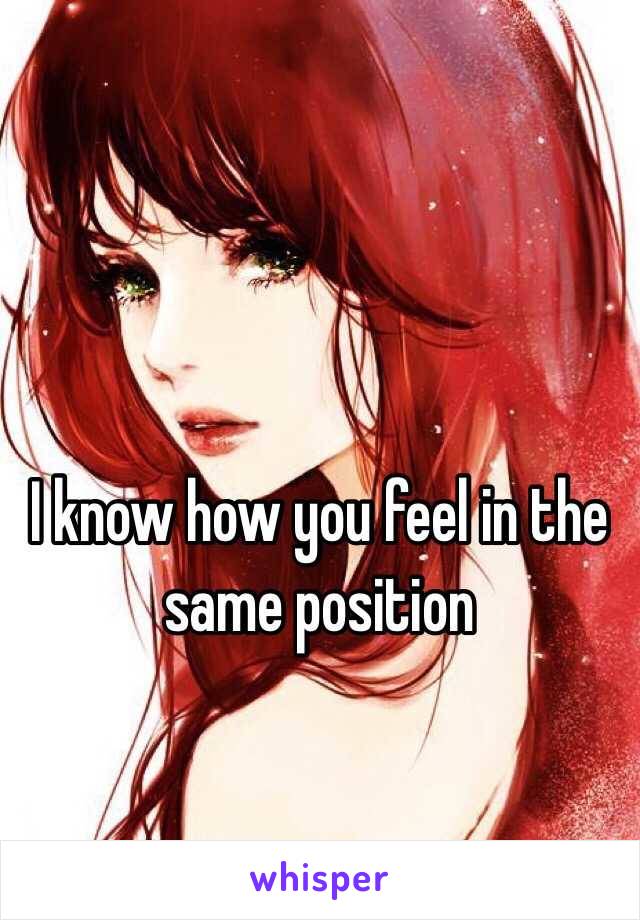 I know how you feel in the same position 