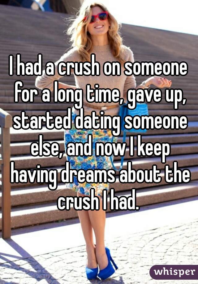 Dream dating someone