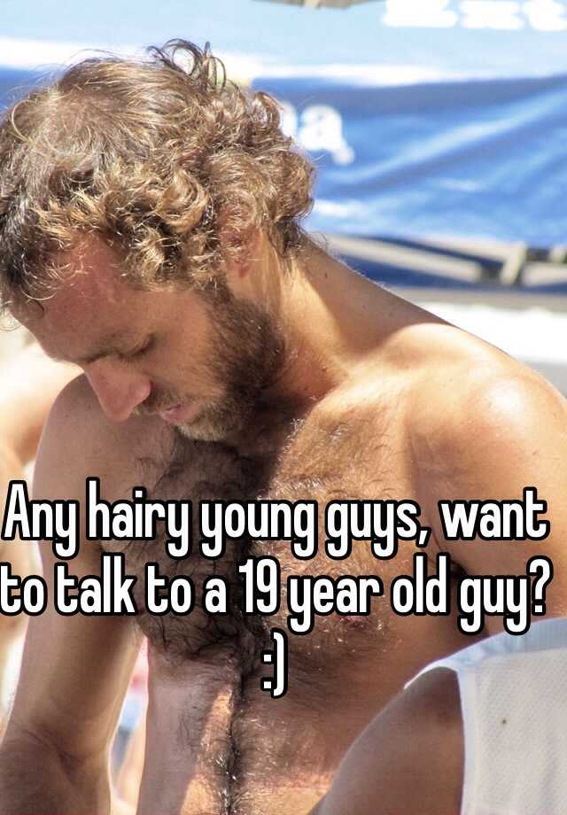 Hairy Young Guys