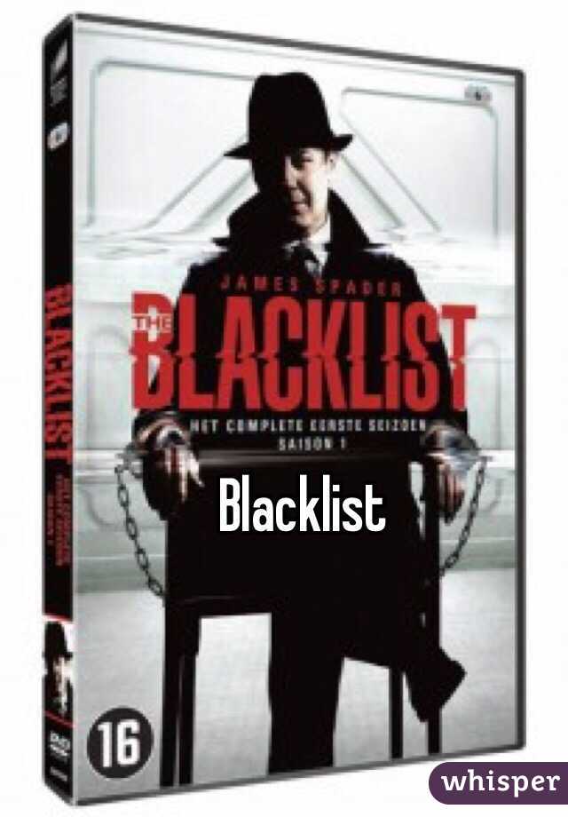 Blacklist 

