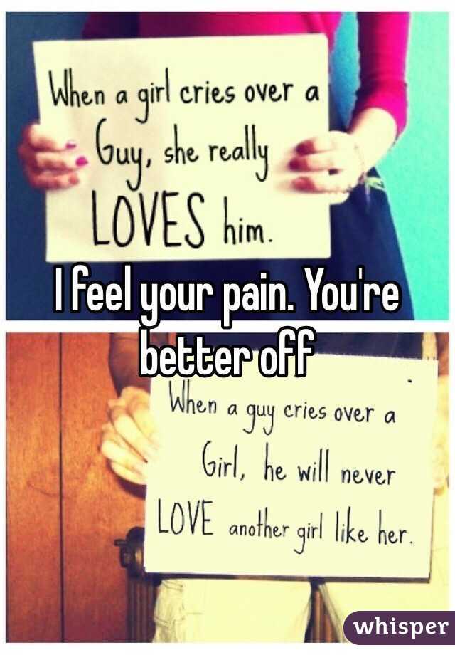 I feel your pain. You're better off 